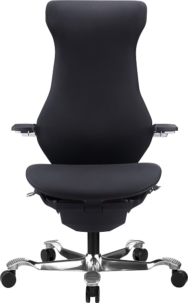 фото Эргономичное кресло Everprof Atom Black Экокожа