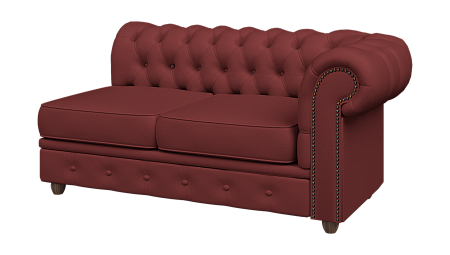 Секция 2-местная раскладная с левым подлокотником Честер Люкс ChL2L-r