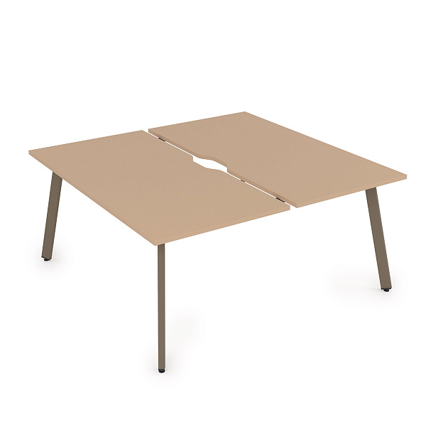 картинка Стол системы Бенч, сдвоенный, на 2 рабочих места ARREDO 10БДВ.264