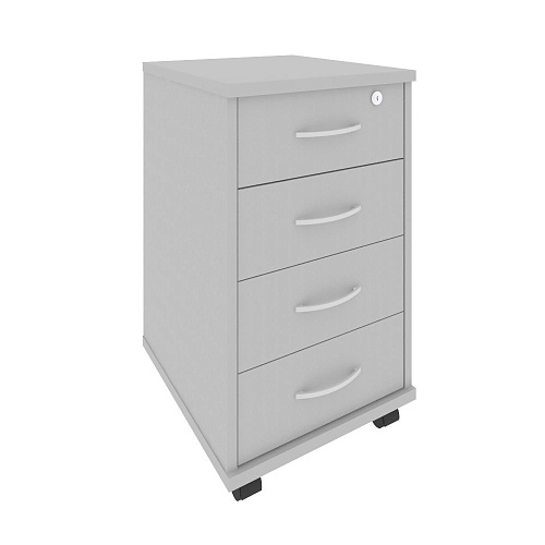 Тумба подкатная 4 ящика Slim System А.ТМ-4F