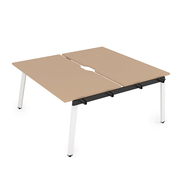 картинка Стол системы Бенч, сдвоенный, на 2 рабочих места - начальный ARREDO 10БДНВ.285