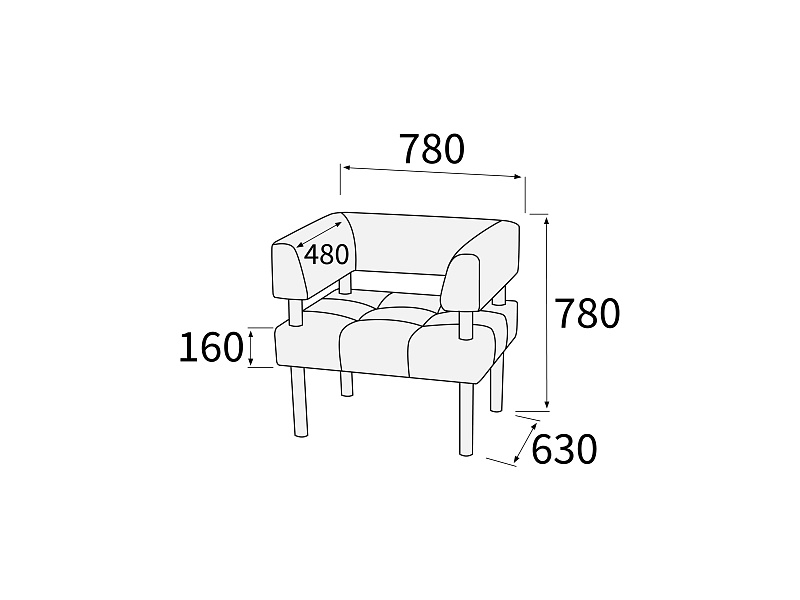 картинка Кресло Спринт Кр