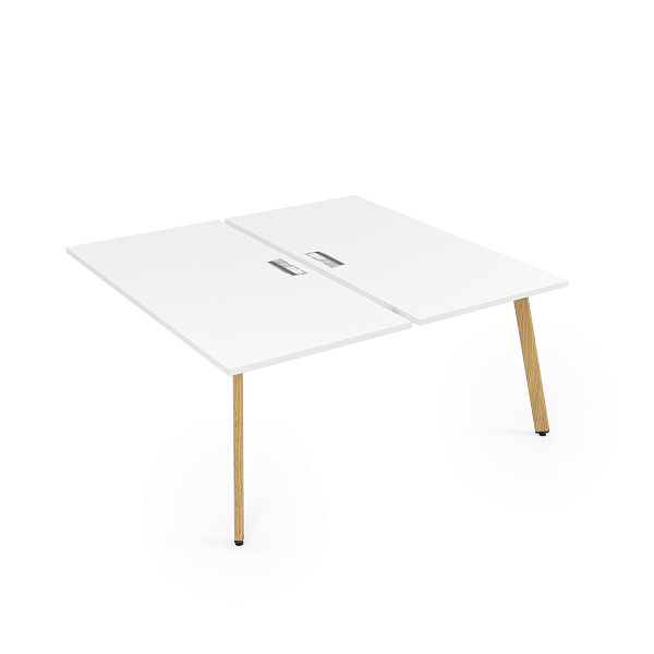 картинка Стол системы Бенч, сдвоенный, на 2 рабочих места - конечный ARREDO 10БДК.289