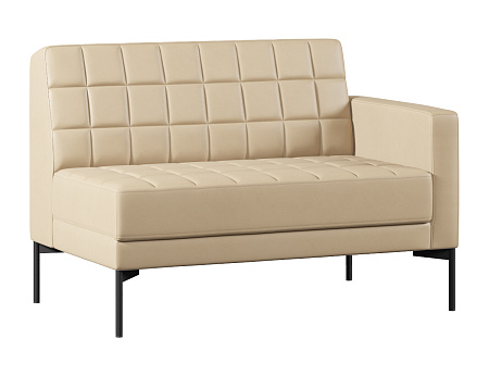 Модуль Everprof Delta с подлокотником двухместный левый Металл EV-DL-1P.02(L)