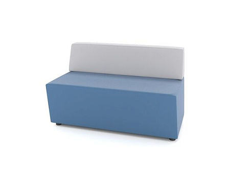 Модуль прямой двухместный M14-2D Wave toForm 1200*670*h740