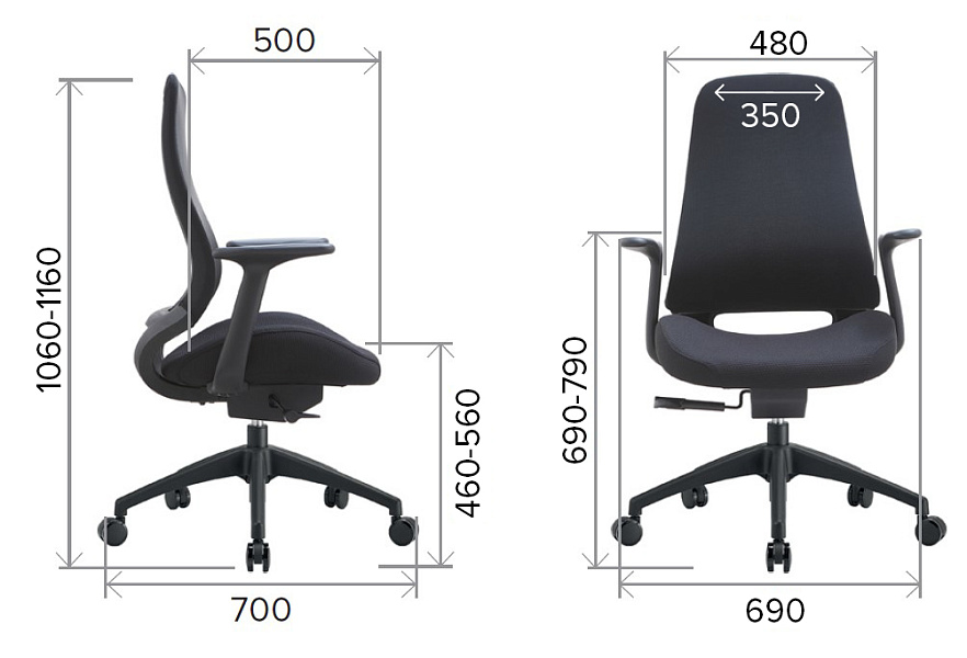 фото Операторское кресло Everprof Bug Ткань