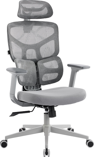 фото Эргономичное кресло Everprof Omega Grey Сетка