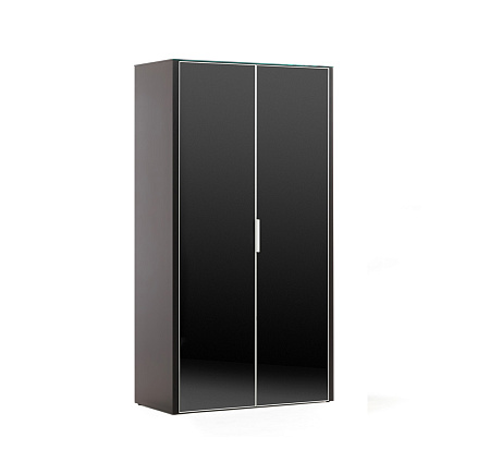 Шкаф для бумаг, 2 дв. GALA NEWLIB2/899 + LIBW/899 BLACK GLASS