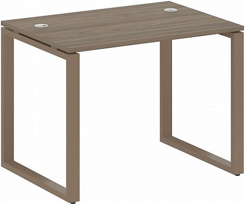 Стол письменный на О-образном м/к 100x72 см Metal System Quattro 4*4 40БО.СП-1