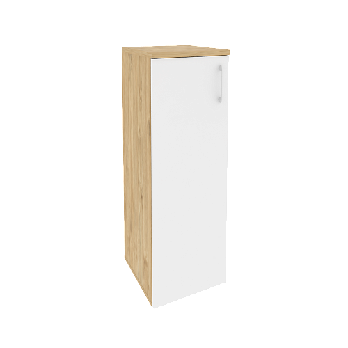 Шкаф средний узкий левый (1 средний фасад ЛДСП) Оникс (ONIX) O.SU-2.3(L)