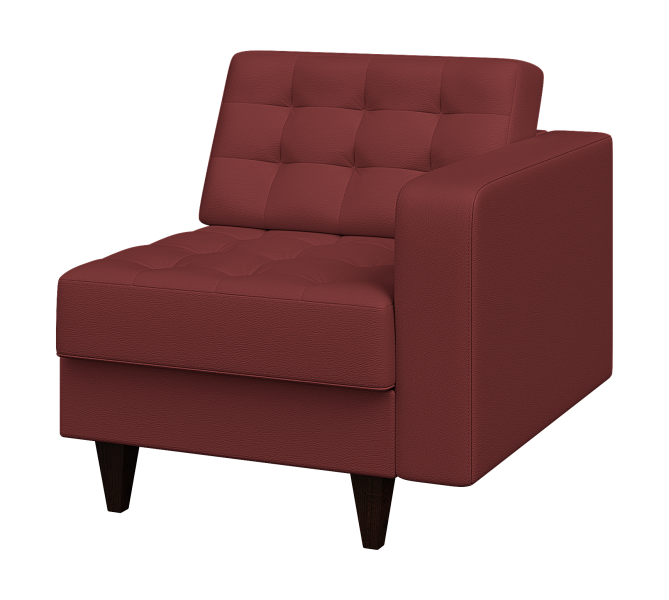 фото Секция 1-местная с левым подлокотником Космо Kos1L