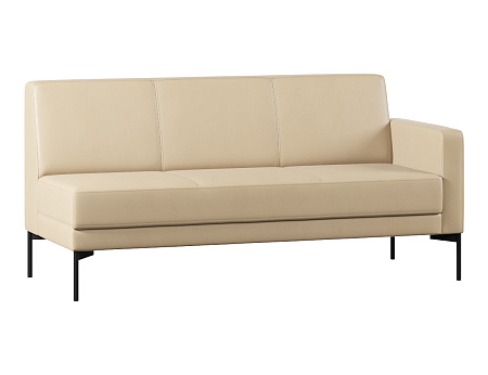 Модуль Everprof Gamma с подлокотником трехместный левый EV-GM-1P.03(L)