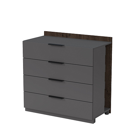 Модуль тумбы с ящиком, СРЕДНИЙ Магнетик (MAGNETIC) 15ТЯ-ШД-С.809 (868*460*860)