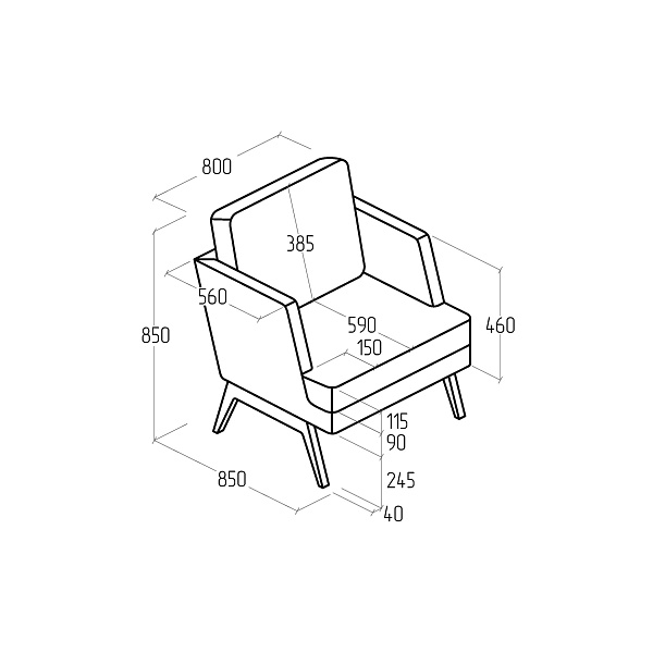картинка Кресло Everprof Marko EV-MR-01