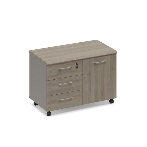 Тумба для оргтехники (топ МДФ) Time МР 261 МП/ВЛ/ВЛ