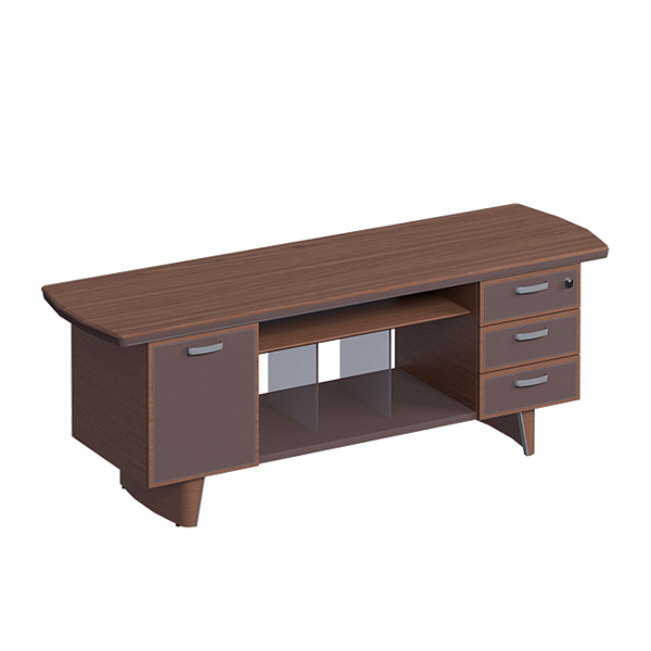 картинка Шкаф-консоль, дерево, фасады кожа ISixti LXС1P