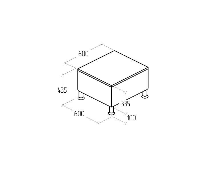 картинка Столик Everprof Monro малый EV-MN-SM