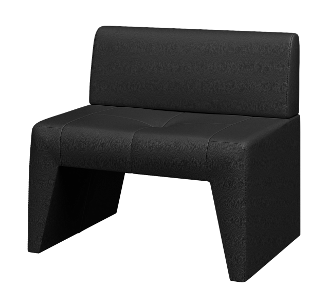 картинка Офисный диван малый Кит Kiт1 (Искусственная кожа)