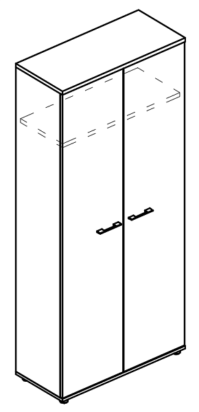 картинка Шкаф для одежды (топ ДСП) Alta МР 9407
