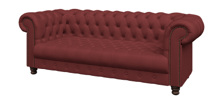 Офисный диван 3-х местный Честер CH3