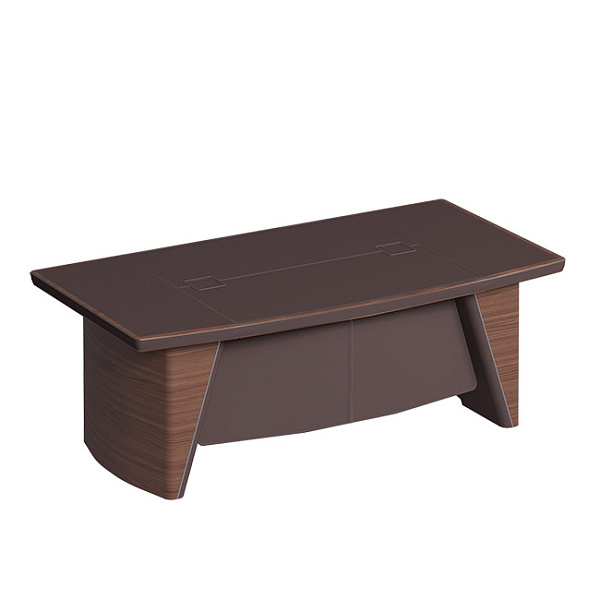 картинка Стол руководителя столешница кожа ISixti С300H