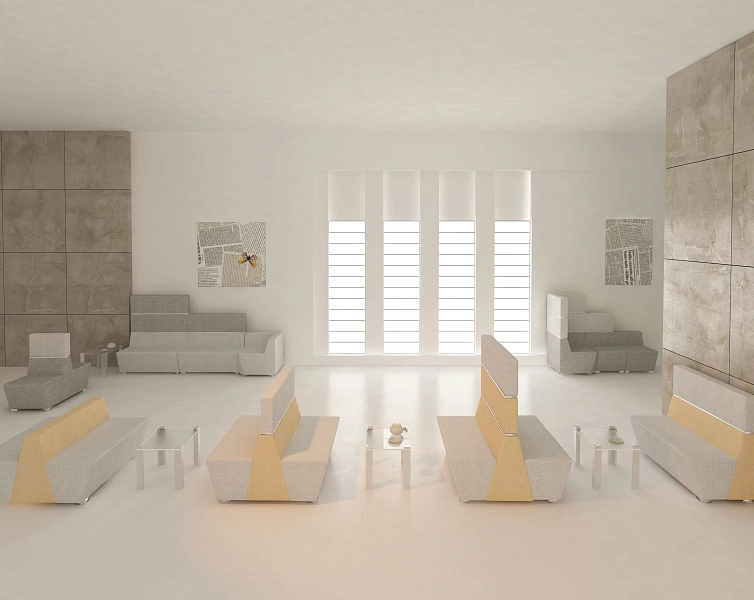 фото Модульный офисный диван Modern feedback