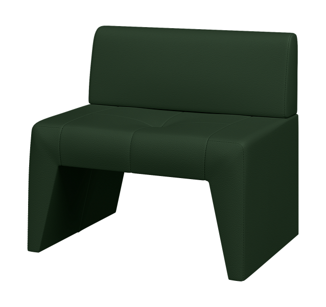 картинка Офисный диван малый Кит Kiт1 (Искусственная кожа)