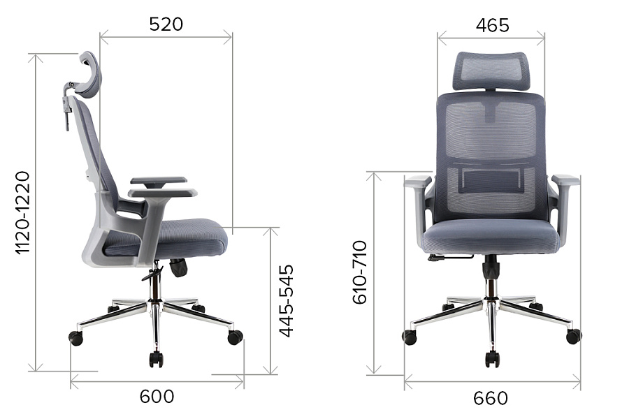 фото Кресло Everprof EP-530 Сетка