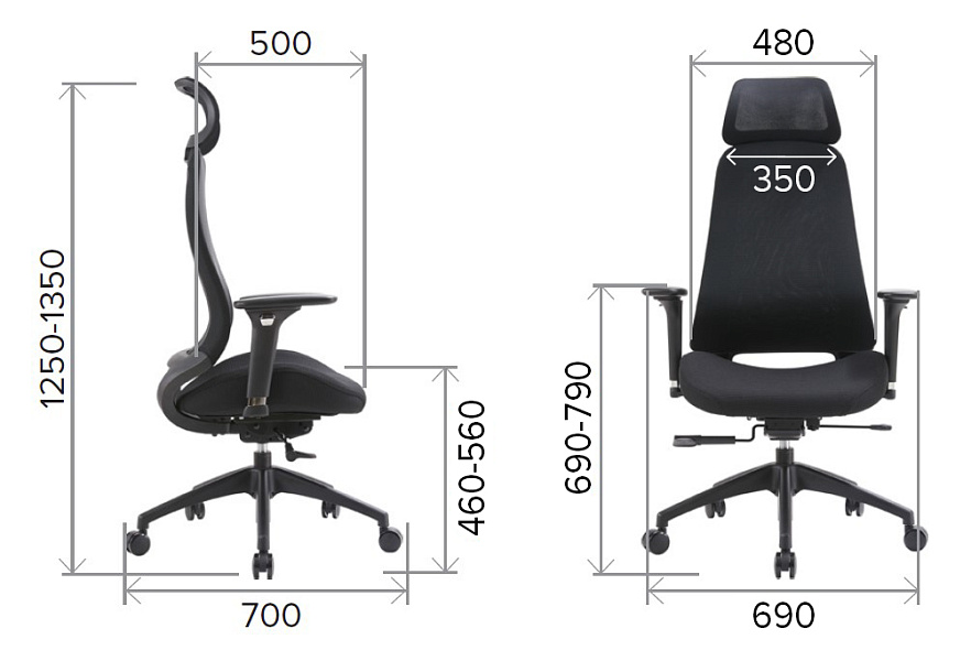 фото Эргономичное кресло Everprof Ant Ткань