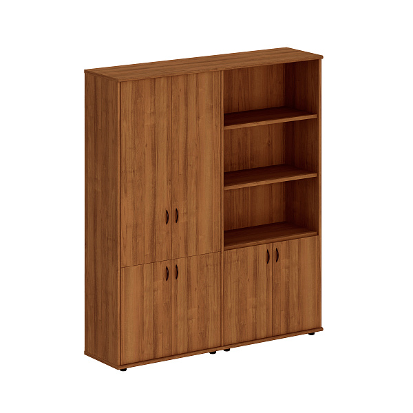 картинка Шкаф комбинированный высокий (закрытый + полузакрытый) Престиж Исп.51