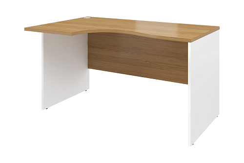 Стол рабочий эргономичный левый 138х88 см Alba AL-1.4R