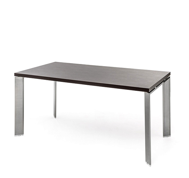 картинка Стол руководителя L180 хром FERMO FE180 CH