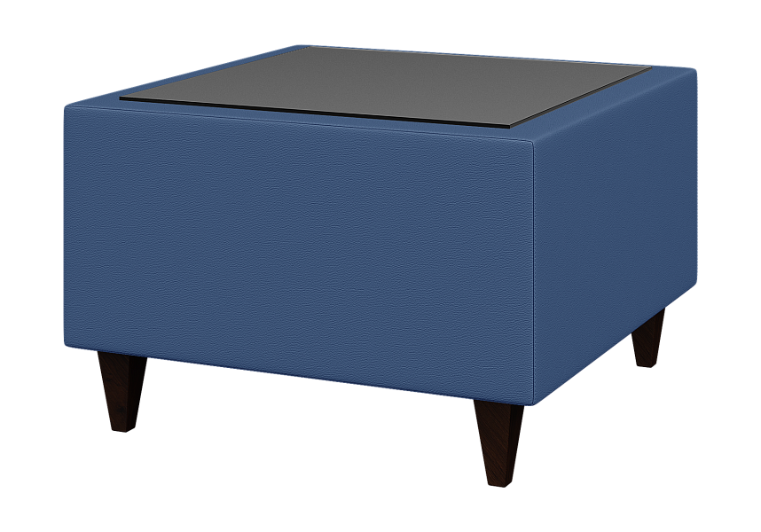 фото Столик угловой со стеклом Космо KosT-2