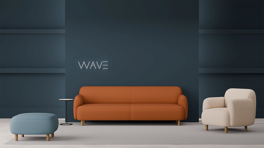 картинка Офисный диван Wave Евроформа