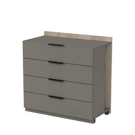 Модуль тумбы с ящиком, СРЕДНИЙ Магнетик (MAGNETIC) 15ТЯ-ШД-С.809 (868*460*860)