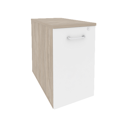 Тумба низкая выдвижная приставная 80 см Оникс Вуд Директ (ONIX  WOOD DIRECT) O.VTPO-1.8