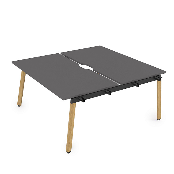 картинка Стол системы Бенч, сдвоенный, на 2 рабочих места - начальный ARREDO 10БДНВ.285