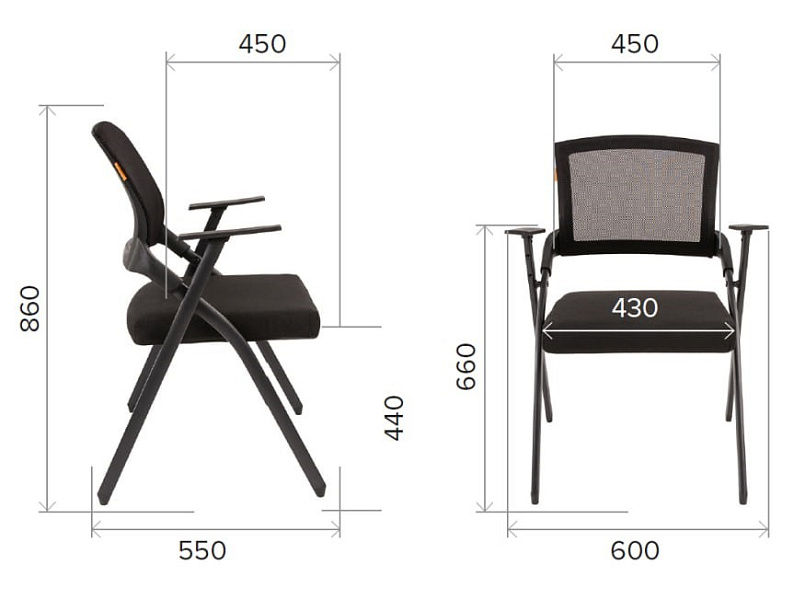 фото Кресло для посетителей Everprof EP-100 Сетка