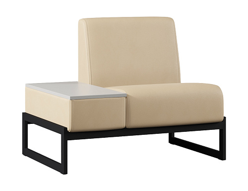 Диван Everprof Solo одноместный со столиком справа EV-SL-01-ST(R)