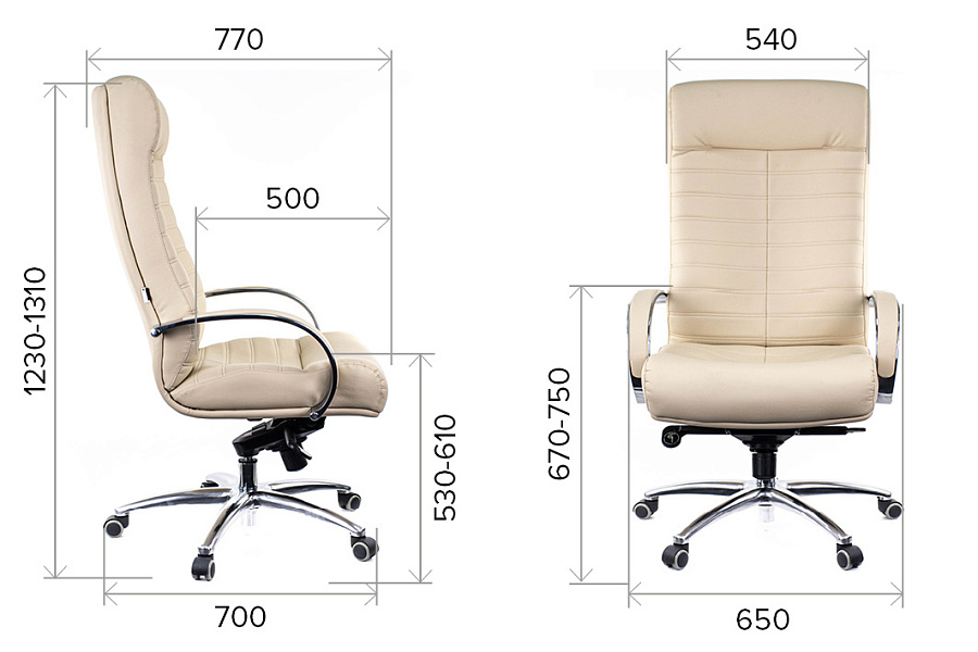 фото Кресло Everprof Orion AL M Кожа