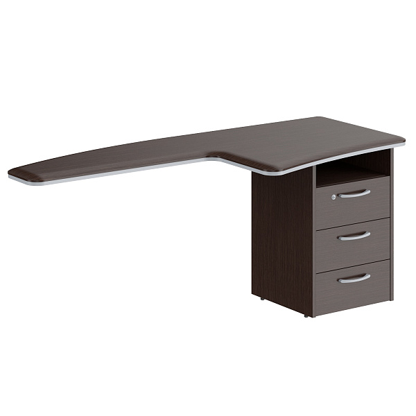 картинка Брифинг-приставка с тумбой ДИОНИ (DIONI) DB 1880(L/R)