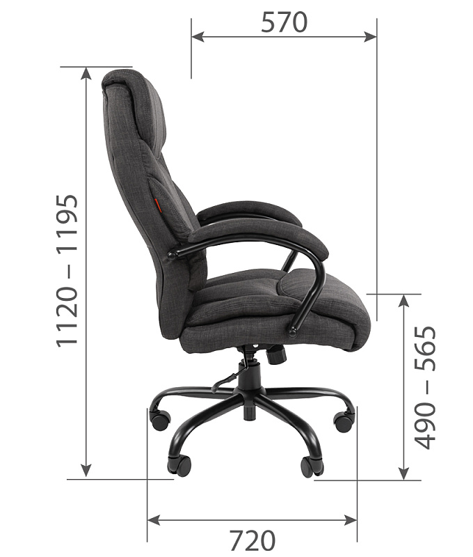 картинка Офисное кресло CHAIRMAN CH401