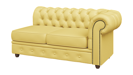 Секция 2-местная раскладная с левым подлокотником Честер Люкс ChL2L-r