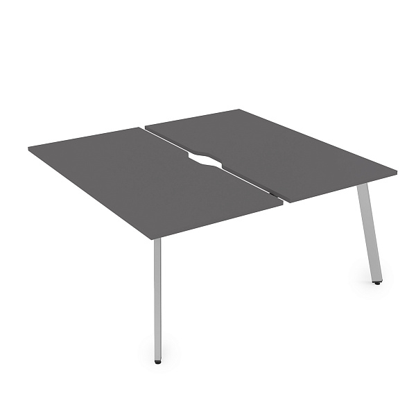 картинка Стол системы Бенч, сдвоенный, на 2 рабочих места - конечный ARREDO 10БДКВ.285