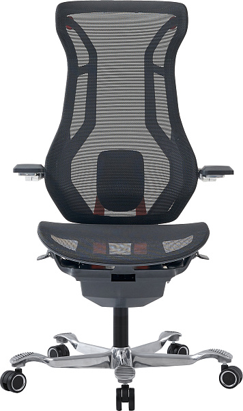 фото Эргономичное кресло Everprof Atom Black Сетка