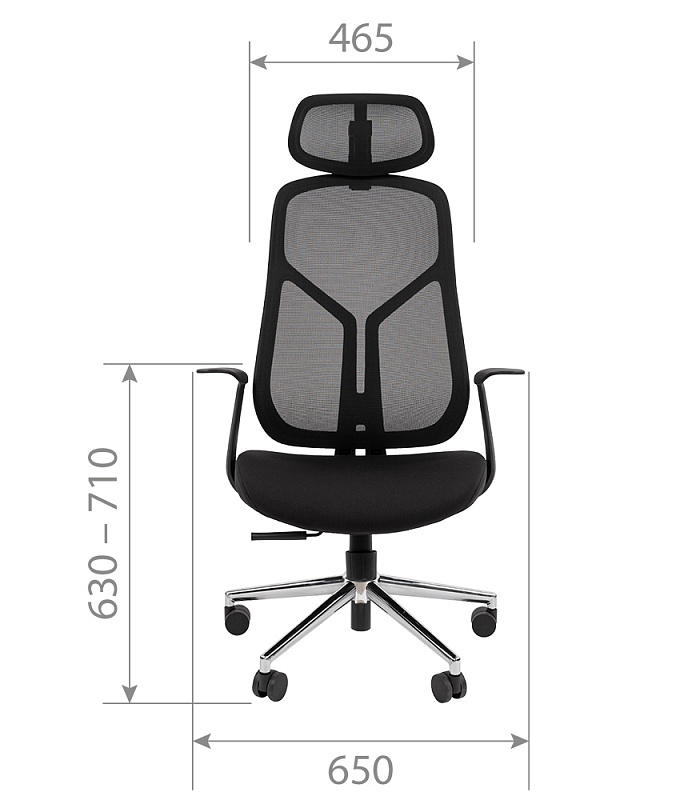 картинка Офисное кресло CHAIRMAN CH588 с подголовником