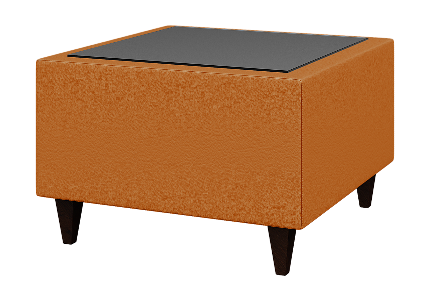 фото Столик угловой со стеклом Космо KosT-2