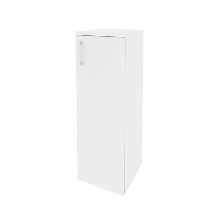 Шкаф офисный средний узкий правый (1 средний фасад ЛДСП) Оникс (ONIX) O.SU-2.3(R)