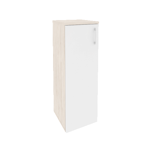 Шкаф средний узкий левый (1 средний фасад ЛДСП) Оникс (ONIX) O.SU-2.3(L)