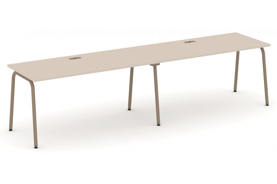 Рабочая станция на 2 места 276x73 см Estetica ES.RS-2.3-LK